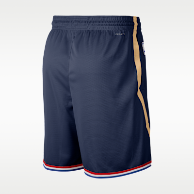 Shorts de alero polivalente de la NBA Nike Dri-FIT para hombre de los Philadelphia 76Ers de la colección City Edition