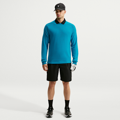 Nike Tailored Performance Erkek Crew Yaka Golf Üstü görsel 4