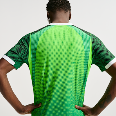 Nike Nijerya 2026 Maç İç Saha Nike Aero-FIT Orijinal Erkek Futbol Forması görsel 2