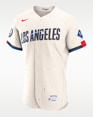 Мужские джерси Los Angeles Dodgers City Connect Nike MLB Authentic Jersey