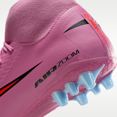 Nike Mercurial Superfly 10 Academy Artificial-Grass High-Top Soccer Cleats