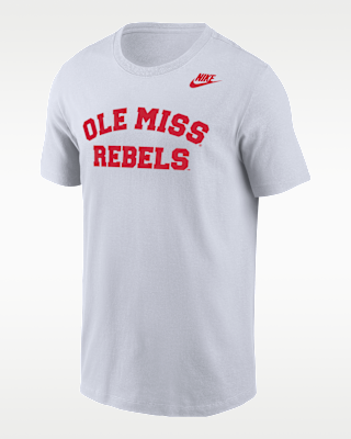 Мужская футболка Ole Miss Rebels Nike Football для футбола
