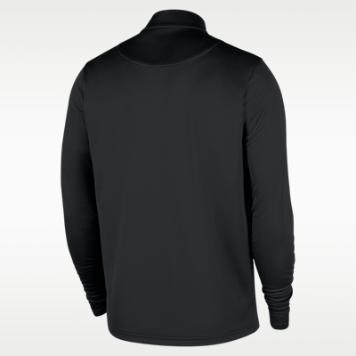 Playera de manga larga de medio cierre Nike Dri-FIT para hombre Phoenix Suns City Edition