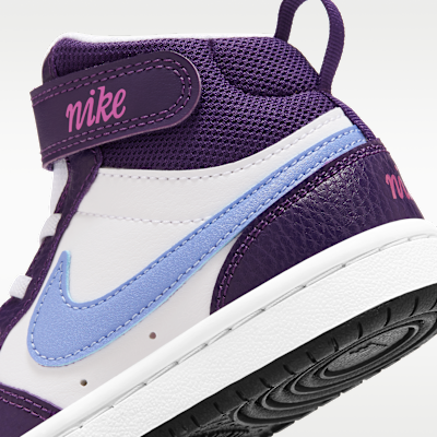 Nike Court Borough Mid 2 Little Kids' Shoes