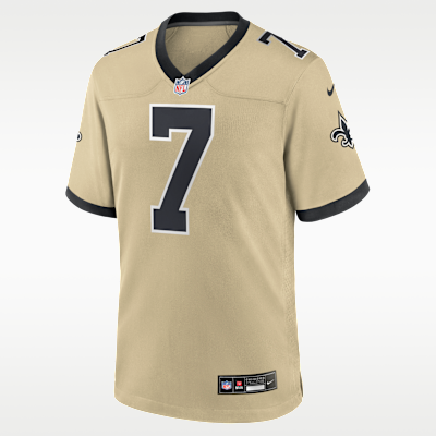 Jersey Nike de la NFL Game para hombre Taysom Hill New Orleans Saints