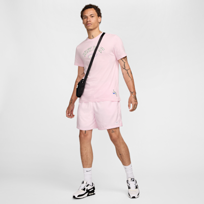 Nike Club Dokuma Bol Erkek Şortu görsel 7