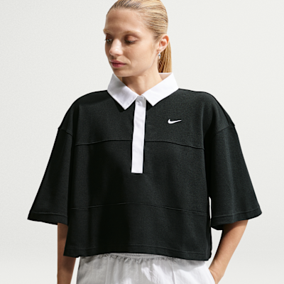 Nike Sportswear Women's Oversized Short-Sleeve Polo Top