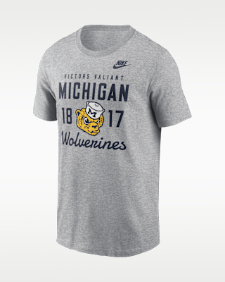 Мужская футболка Michigan Legacy Stacked Est Nike College