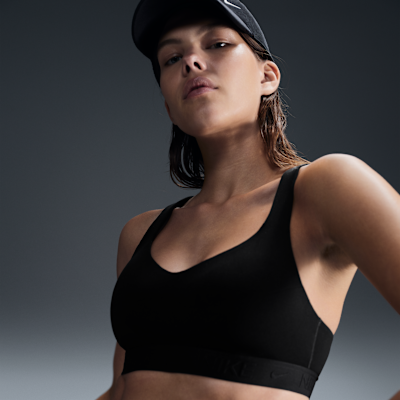Спортивное бра Indy Adjustable, уплотнённая чашка — Nike