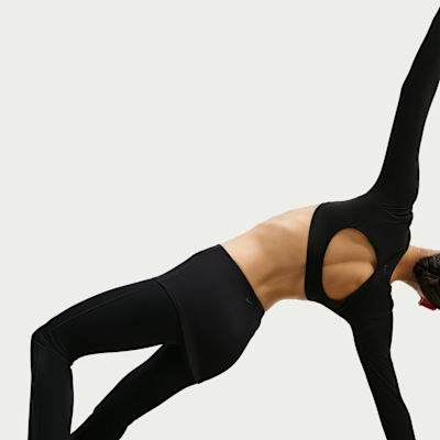Брюки женские Nike Zenvy Dri-FIT Mid-Rise Pants с юбкой-оверлеем