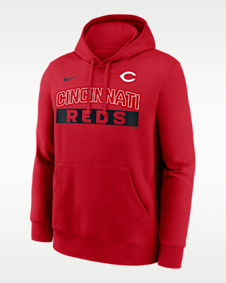 Мужское худи Cincinnati Reds Club Nike MLB Pullover Hoodie