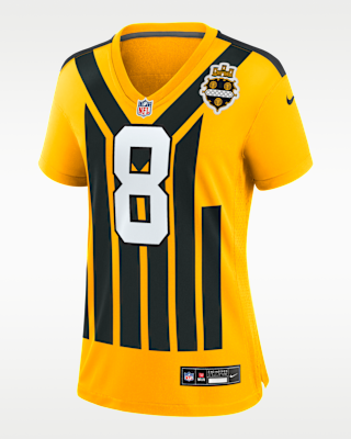 Женские джерси Aaron Rodgers Pittsburgh Steelers Women’s Nike NFL Game Jersey