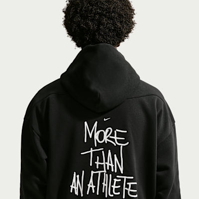 Sweat à capuche de basket LeBron « Shut Up and Dribble » Nike Therma-FIT brossé pour homme