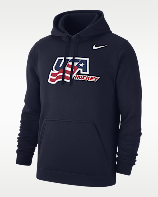 Мужское худи Nike Fanwear Collection Big Kids' Hockey Club Fleece Pullover Hoodie