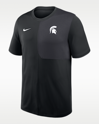 Мужские  Michigan State Sideline Coach Nike Dri-FIT College Top