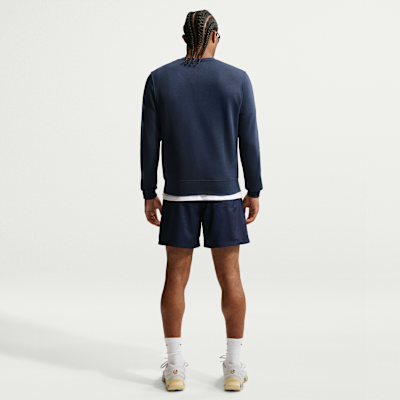 Nike Club Erkek Fleece Crew Üst görsel 5
