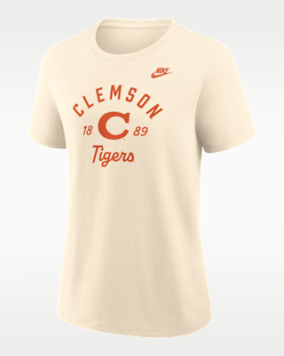 Женская футболка Clemson Legacy Team Name Nike College
