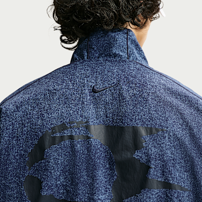 Nike Club Rules Oversize Tam Boy Fermuarlı Erkek Ceketi görsel 2