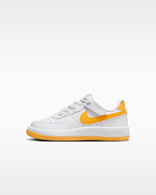 air force ones yellow swoosh