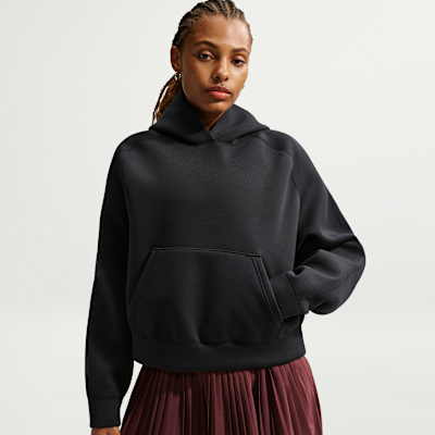 Nike Pregame Fleece Oversize Kadın Kapüşonlu Sweatshirt'ü