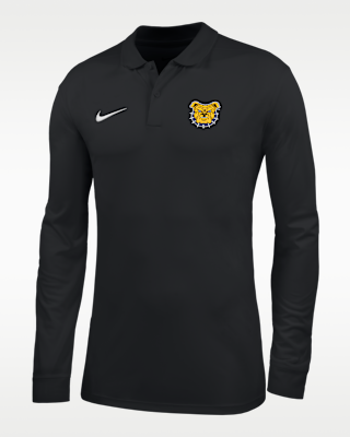 Мужские Nike College (North Carolina A&T University) Dri-FIT Long-Sleeve Polo