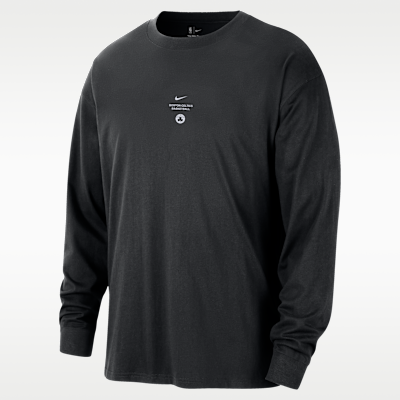Nike Boston Celtics Standard Issue Nike Dri-FIT Uzun Kollu Erkek Basketbol Üstü
