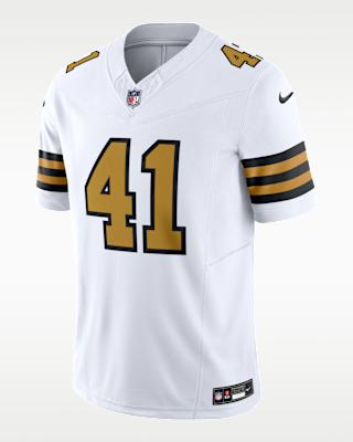 Мужские джерси Alvin Kamara New Orleans Saints Nike Dri-FIT NFL Limited Jersey