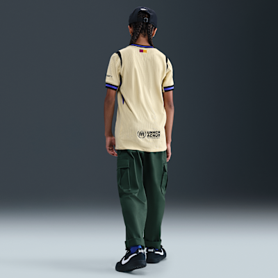 FC Barcelona 2025/26 Match Uit Kobe Dri-FIT ADV authentiek voetbalshirt voor kids