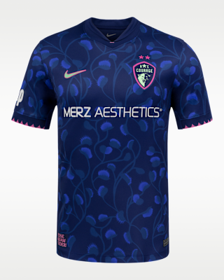 Мужские джерси North Carolina Courage Stadium Away Nike Dri-FIT NWSL Replica Jersey