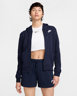 Женское худи Nike Sportswear Club Fleece Full-Zip Hoodie