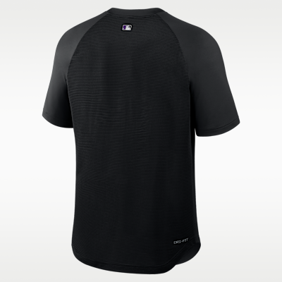 Colorado Rockies Authentic Collection Batting Practice Pregame Men's Nike Dri-FIT MLB Top