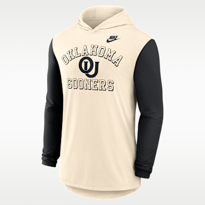 Oklahoma Legacy Men's Nike Dri-FIT College Long-Sleeve Hooded T-Shirt