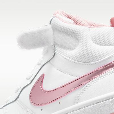 Tenis para niños de preescolar Nike Court Borough Mid 2