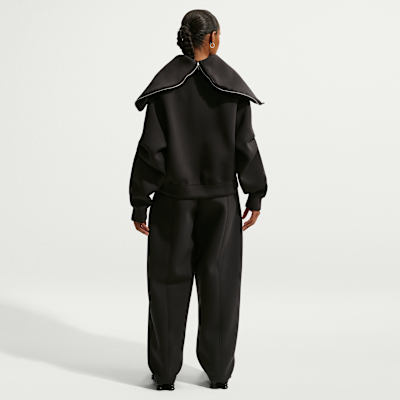 Nike Pregame Fleece Oversize Kadın Kapüşonlu Sweatshirt'ü görsel 5