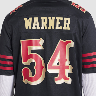 Fred Warner San Francisco 49ers Rivalries Collection Men’s Nike NFL Game Jersey