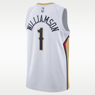 Jersey Nike Dri-FIT Swingman de la NBA para hombre New Orleans Pelicans Association Edition