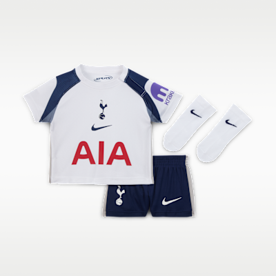 Tottenham Hotspur 2025/26 Stadium Home Baby/Toddler Nike Football Replica 3-Piece Kit