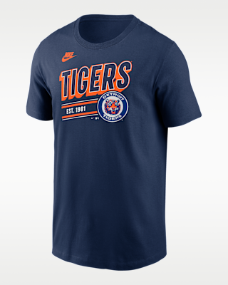 Мужская футболка Detroit Tigers Cooperstown Retro Nike MLB