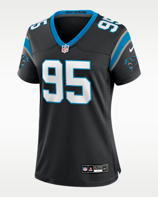 Женские джерси Derrick Brown Carolina Panthers Nike NFL Game Jersey
