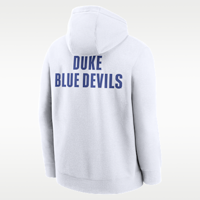 Duke Club Basketball 2-Hit Men's Nike College Pullover Hoodie