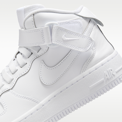 Tenis para niños grandes Nike Air Force 1 Mid EasyOn