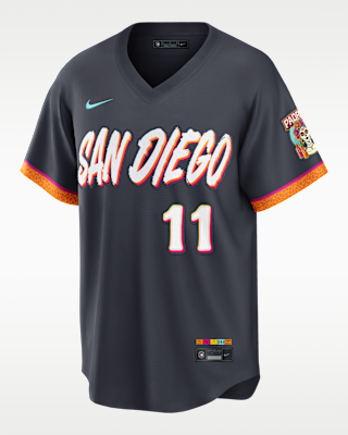 Мужские джерси Yu Darvish San Diego Padres City Connect Nike MLB Stadium Jersey