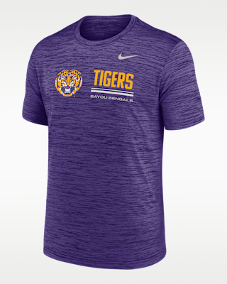 Мужская футболка LSU Sideline Velocity Nike Dri-FIT College