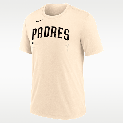 Playera Nike de la MLB para hombre San Diego Padres Wordmark