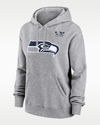 Женское худи Jaxon Smith-Njigba Seattle Seahawks Super Bowl LX Nike NFL Pullover Hoodie