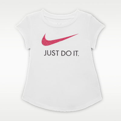 Nike Swoosh 'Just Do It' T-shirt voor baby's (12-24 maanden)