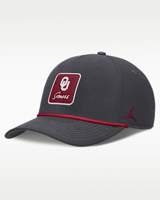 Женские  Oklahoma Primetime Rise Jordan Brand Dri-FIT College A-Frame Adjustable Hat