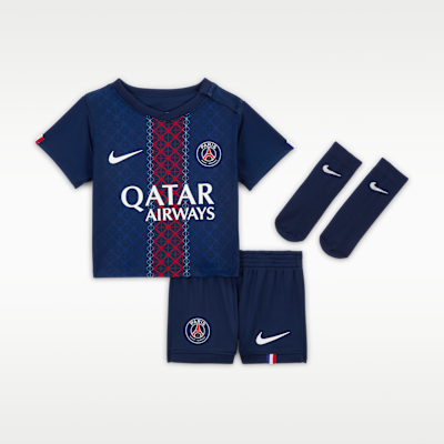 Paris Saint-Germain 2025/26 Stadium Home Baby/Toddler Nike Football Replica 3-Piece Kit