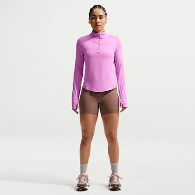 Nike Swift Dri-FIT UV Çeyrek Fermuarlı Kadın Koşu Üstü görsel 4
