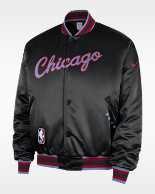 Мужская куртка Chicago Bulls City Edition Nike NBA Premium